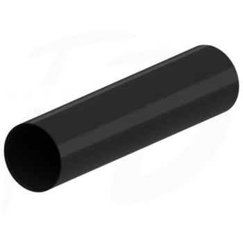 Rura spustowa PVC firmy KROP ⌀ 90 dł. 2m kolor czarny